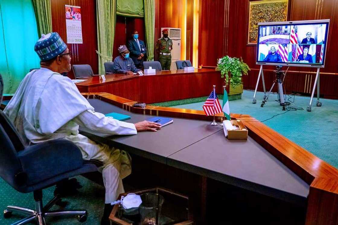 Breaking: Buhari asks US to relocate defence command HQ, gives reason