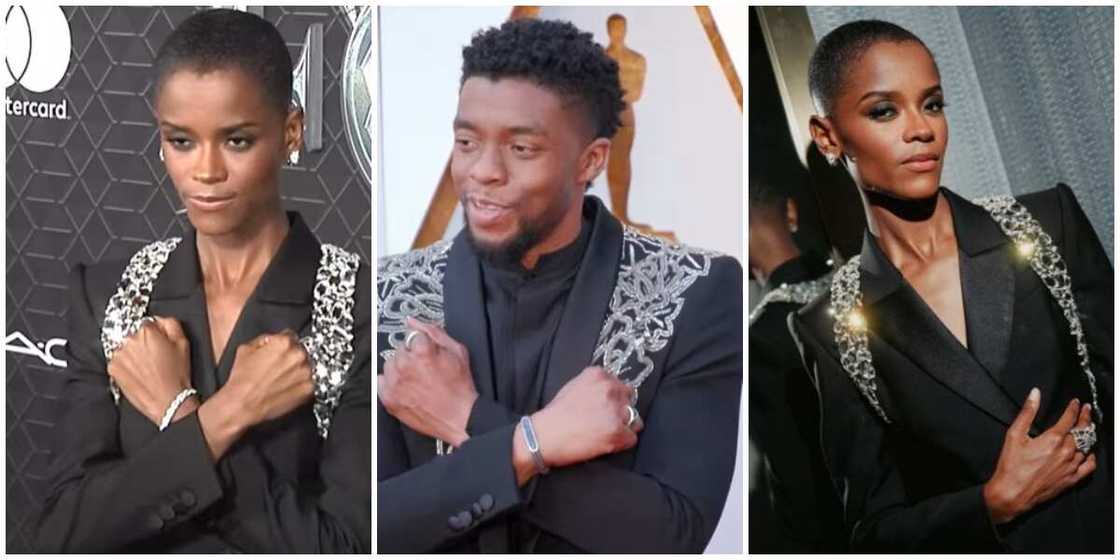 Letitia Wright/Chadwick Boseman Letitia Wright/Chadwick Boseman