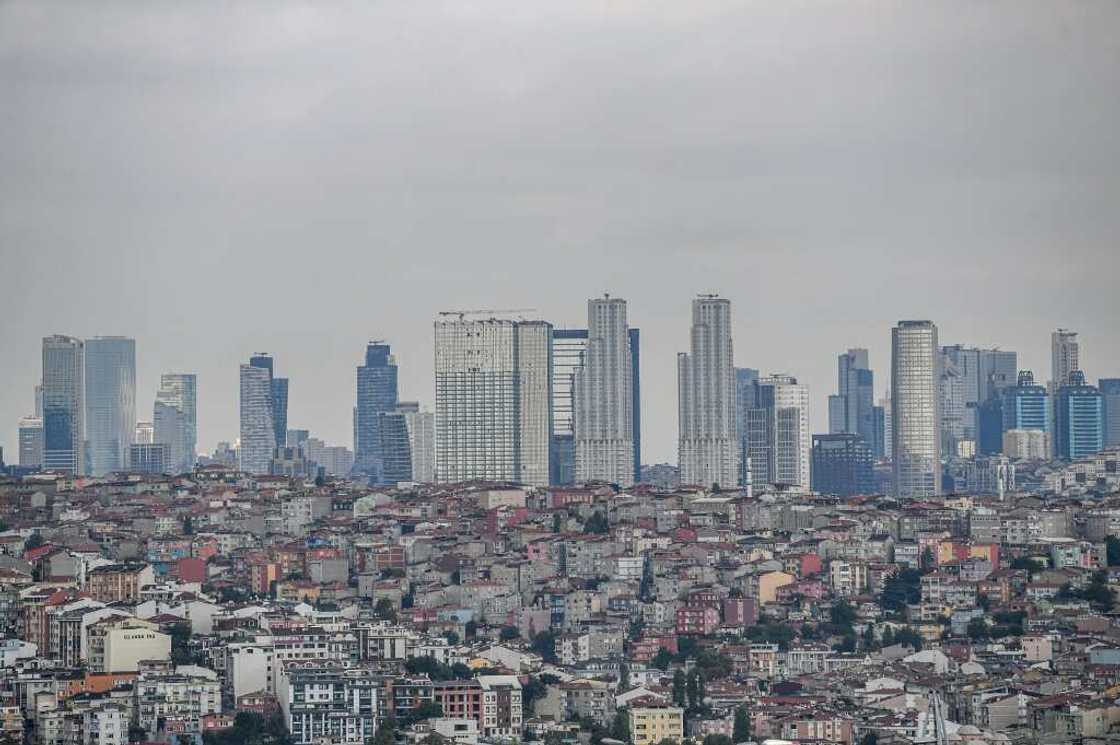 A construction boom filled Turkey's main cities with gleaming towers in the past 20 years A construction boom filled Turkey's main cities with gleaming towers in the past 20 years