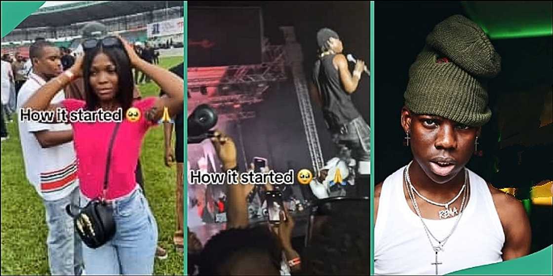 Singer Rema blesses lady with N2 million. Singer Rema blesses lady with N2 million.
