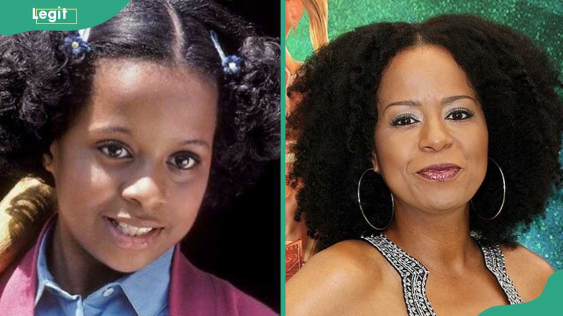 Tempestt Bledsoe then (L) and now (R)