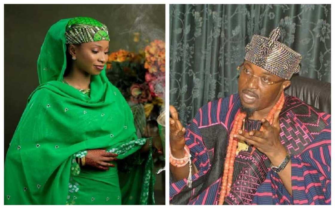 An daura: Sarkin Iwo ya angwance da Gimbiyar Kano, Firdausi bisa sadaki N1m An daura: Sarkin Iwo ya angwance da Gimbiyar Kano, Firdausi bisa sadaki N1m