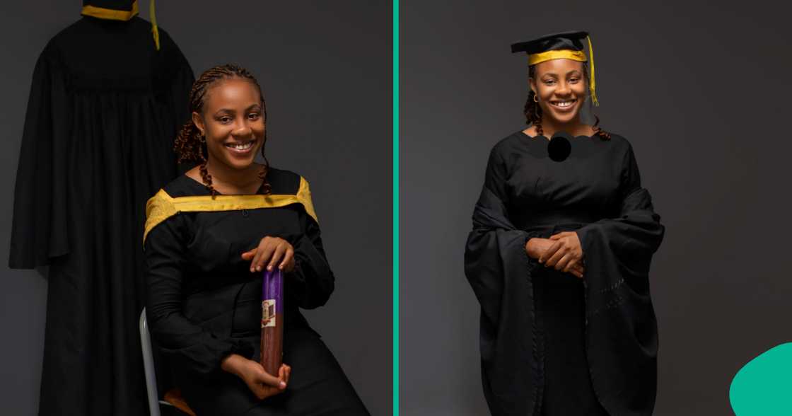 Lady who bagged first class and emerged best graduating student speaks.