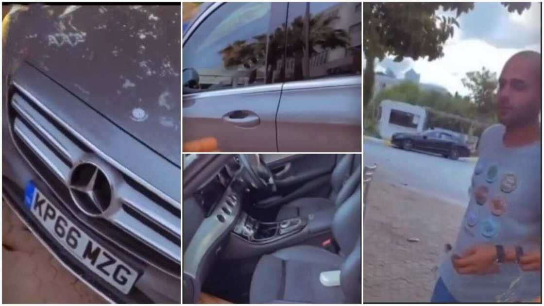 The owner opened the vehicle to show the interior. The owner opened the vehicle to show the interior.