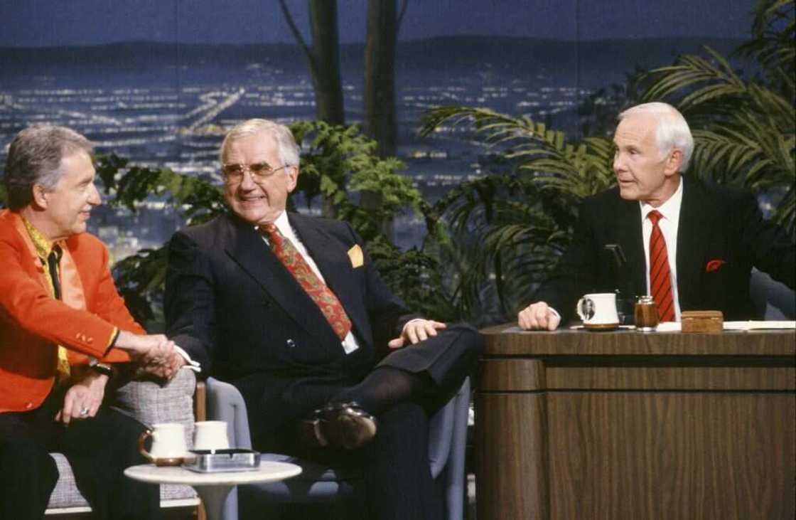 How many times was Johnny Carson married