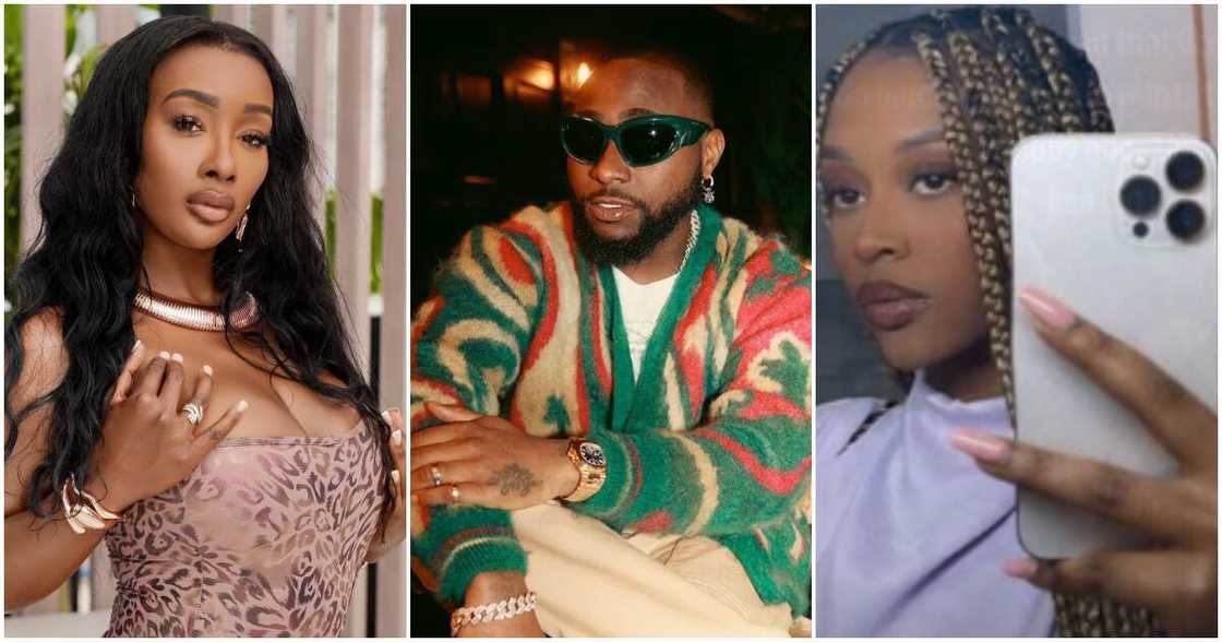 Davido, Anita Brown, Davido's second baby mama Amanda