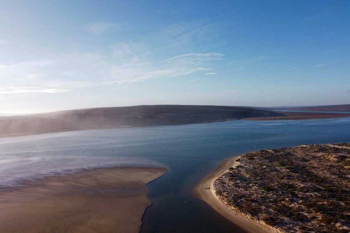 Sun, sea, sand... and diamond mining: The Olifants estuary on South Africa's west coast