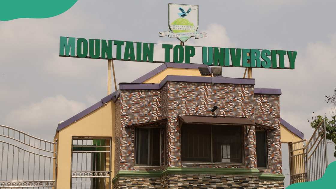 Mountain Top University main gate. Mountain Top University main gate.
