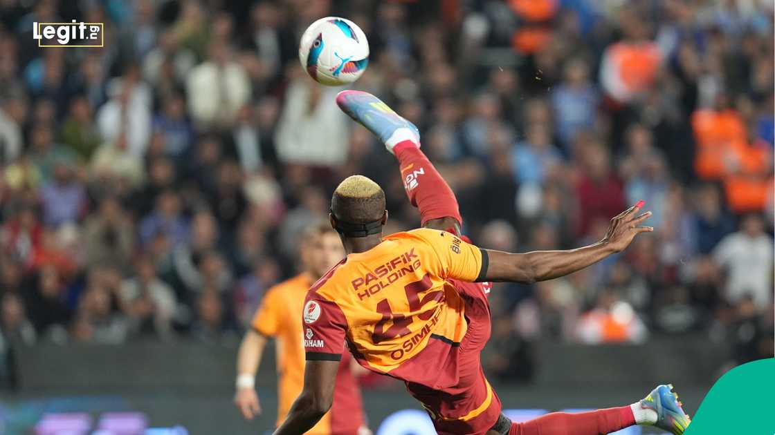 Victor Osimhen, Galatasaray. Victor Osimhen, Galatasaray.