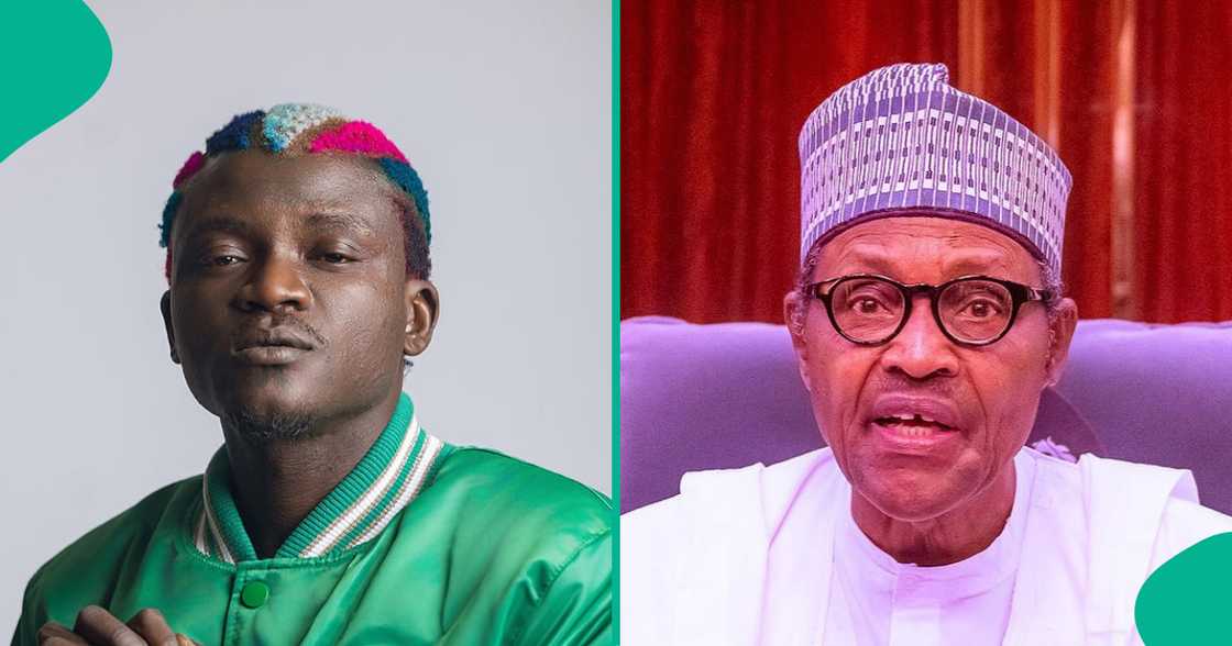 Nigerian singer Portable ignites fresh controversy over his post on Muhammadu Buhari following the ex-president's death in London, United Kingdom. Nigerian singer Portable ignites fresh controversy over his post on Muhammadu Buhari following the ex-president's death in London, United Kingdom.
