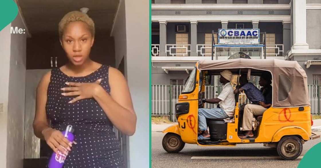 Nigerian lady causes stir as she releases unexpected message she received first thing in the morning from her keke rider