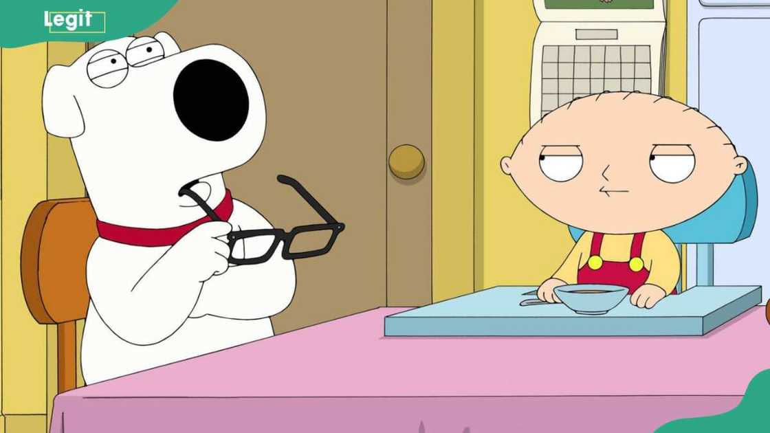 Brian and Stewie Griffin