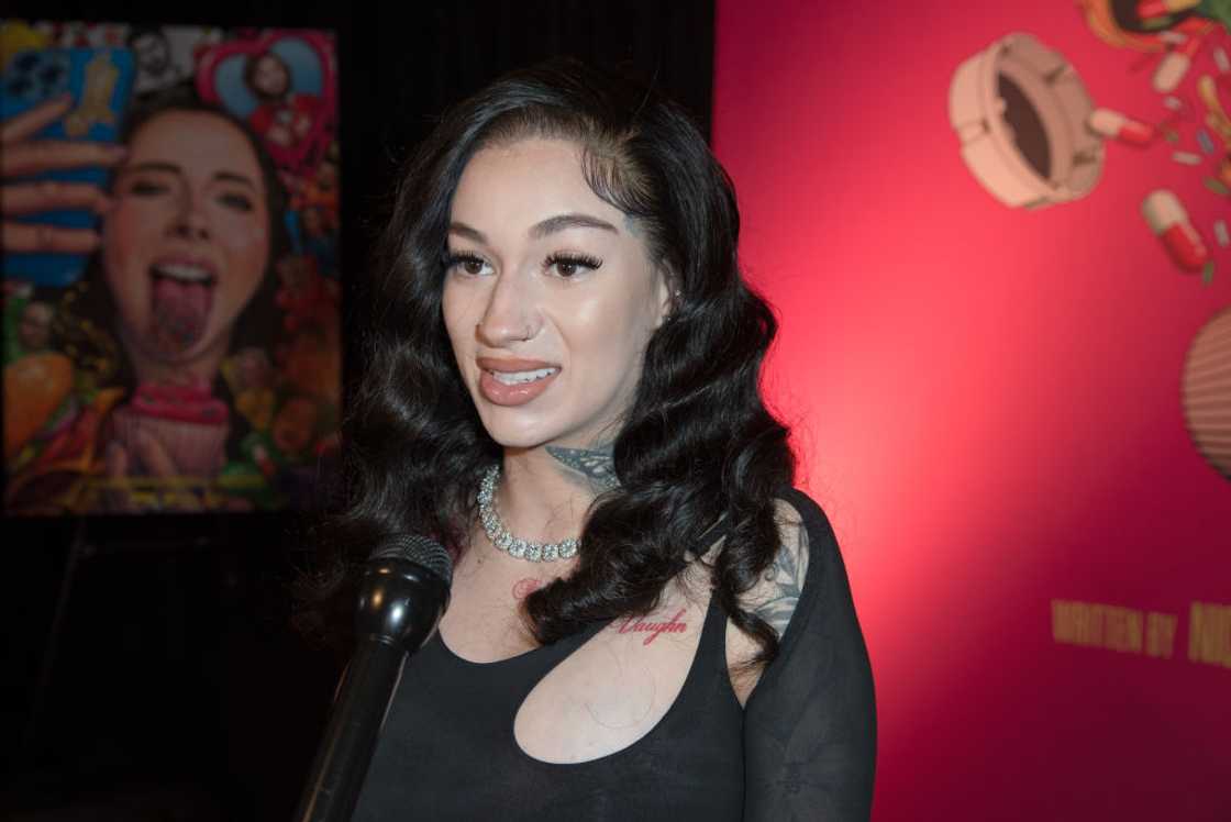 Bhad Babie in Hollywood, California. Bhad Babie in Hollywood, California.