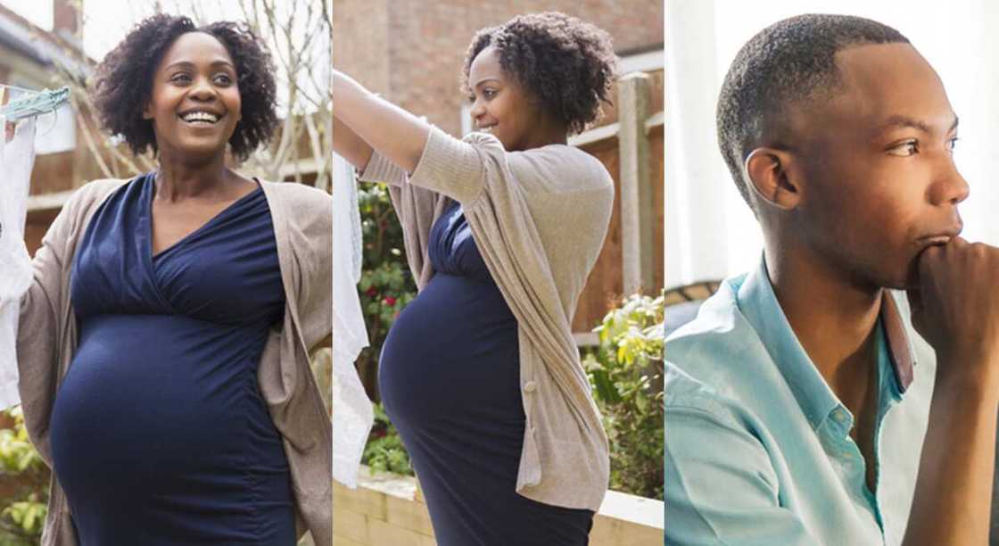 Nigerian woman gets pregnant after dumping boyfriend. Nigerian woman gets pregnant after dumping boyfriend.
