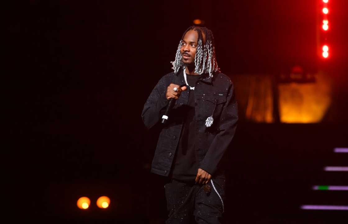 Recording artist Young Jonn performs onstage during The 16th Headies Awards at Cobb Energy Performing Arts Centre in Atlanta Recording artist Young Jonn performs onstage during The 16th Headies Awards at Cobb Energy Performing Arts Centre in Atlanta