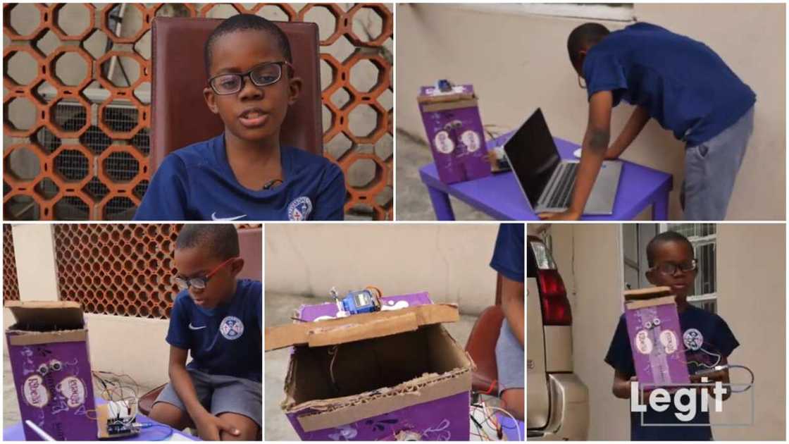 He has been making things since he was six years old. He has been making things since he was six years old.