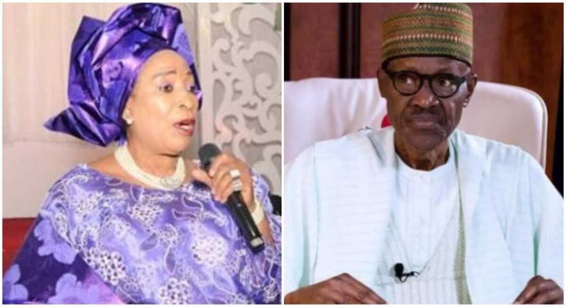 Zaben 2019: Uwar gidan Atiku Abubakar ta kwancewa Buhari zane a kasuwa Zaben 2019: Uwar gidan Atiku Abubakar ta kwancewa Buhari zane a kasuwa