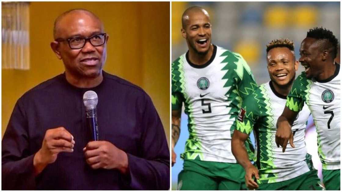 Peter Obi, World Cup, Super Eagles, Nasarawa, 2023 presidential election, election campaign Peter Obi, World Cup, Super Eagles, Nasarawa, 2023 presidential election, election campaign