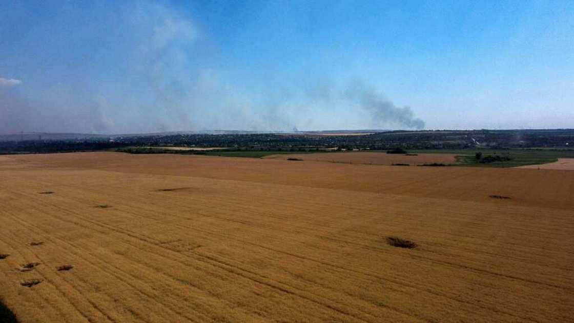 The US space agency estimates that more than one-fifth of Ukraine's farmland is now under Russian control The US space agency estimates that more than one-fifth of Ukraine's farmland is now under Russian control