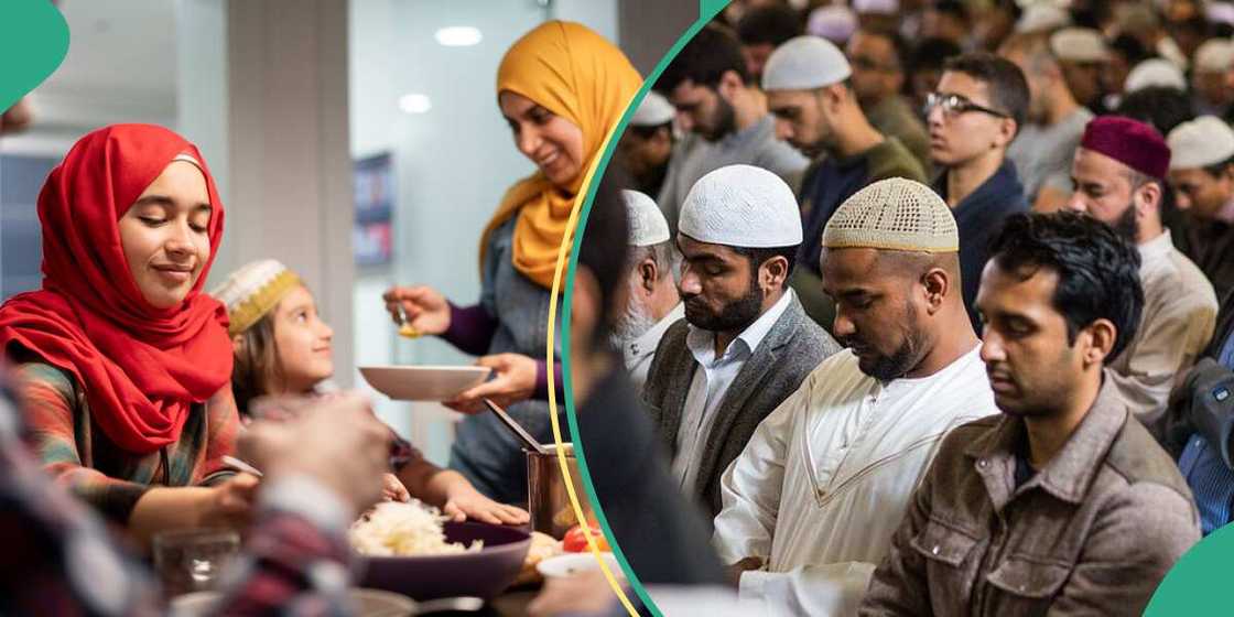 Muslims who deliberately break his or her fast during Ramadan before the sunset are expected to fast for 60 days consecutively. Muslims who deliberately break his or her fast during Ramadan before the sunset are expected to fast for 60 days consecutively.