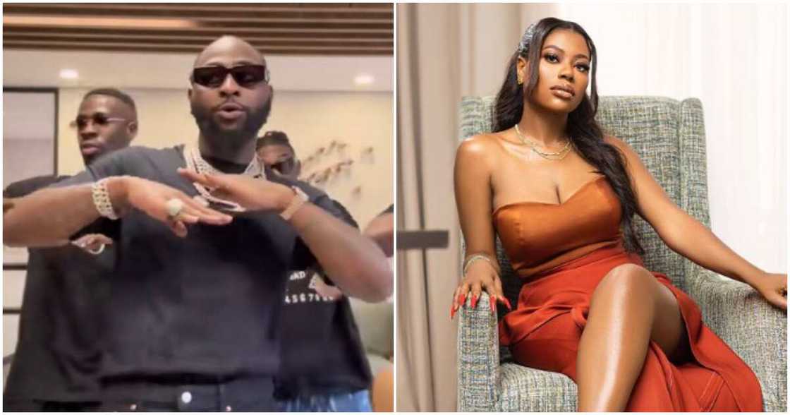 Davido reacts to Sophia Momodu's rant on financial bullying. Davido reacts to Sophia Momodu's rant on financial bullying.