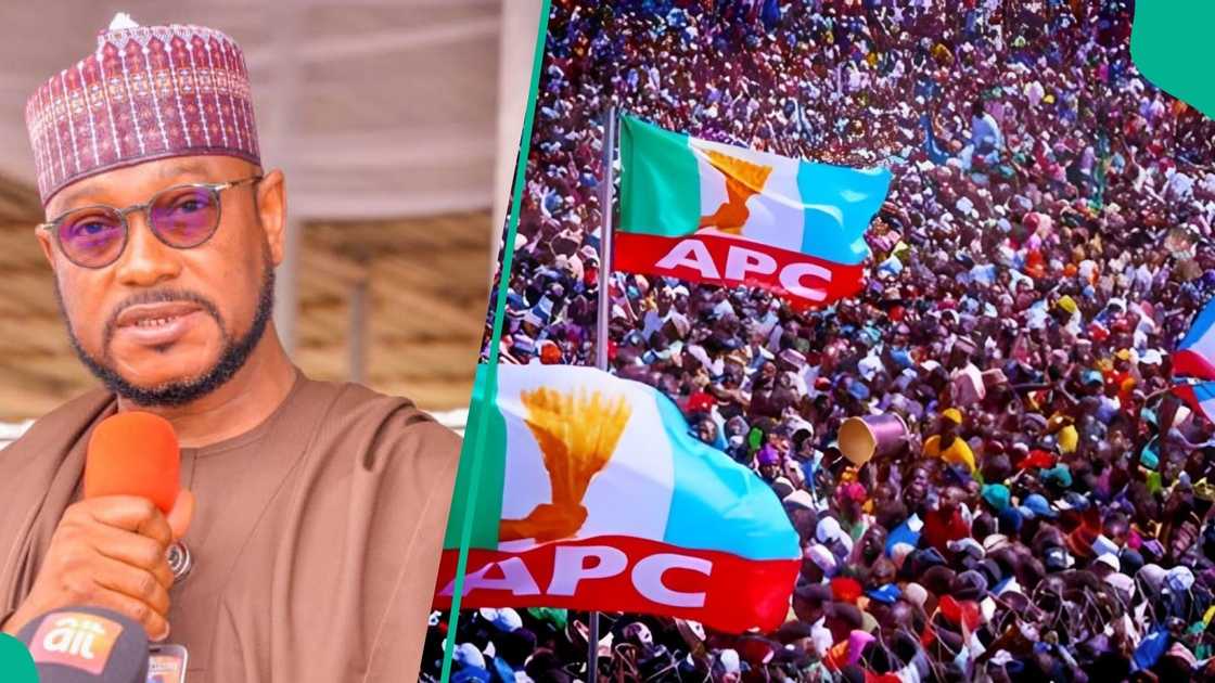 Zamfara State Governor Dauda Lawal joins the All Progressives Congress (APC).