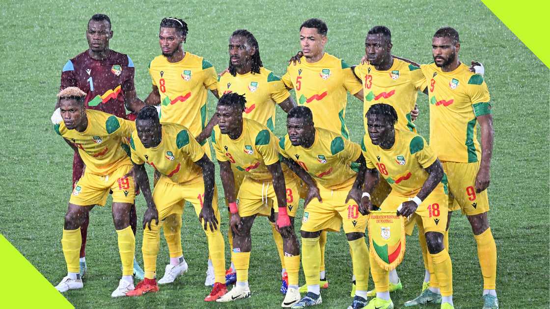 Benin Republic players, Nigeria, AFCON 2025 qualifier, Felix Houphouet-Boigny Stadium, Abidjan, Ivory Coast. Benin Republic players, Nigeria, AFCON 2025 qualifier, Felix Houphouet-Boigny Stadium, Abidjan, Ivory Coast.