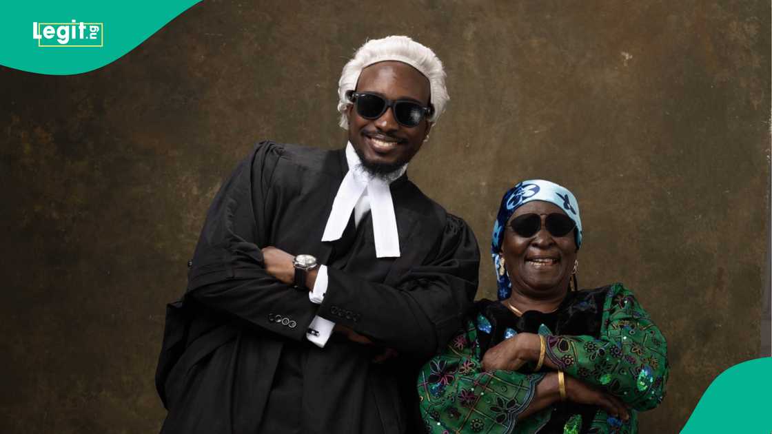 Man becomes a lawyer after studying in UNILAG. Man becomes a lawyer after studying in UNILAG.