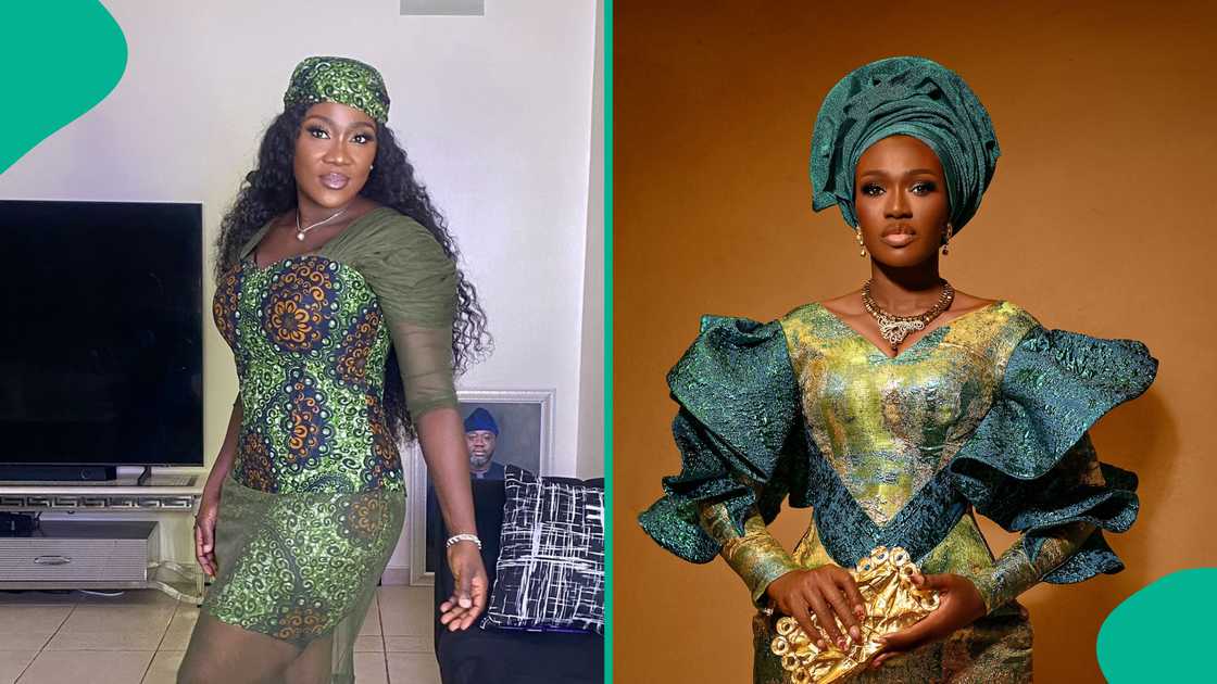 Mercy Johnson and Real Warri Pikin's outfits for Independence Day Mercy Johnson and Real Warri Pikin's outfits for Independence Day