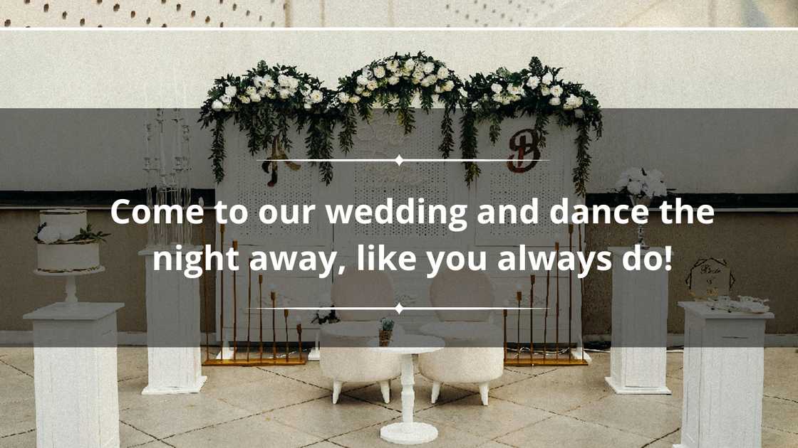 Unique wedding invitation messages for WhatsApp Unique wedding invitation messages for WhatsApp