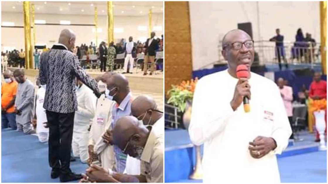 Apostle Suleman prays for APC’s Ize-Iyamu ahead of Edo election