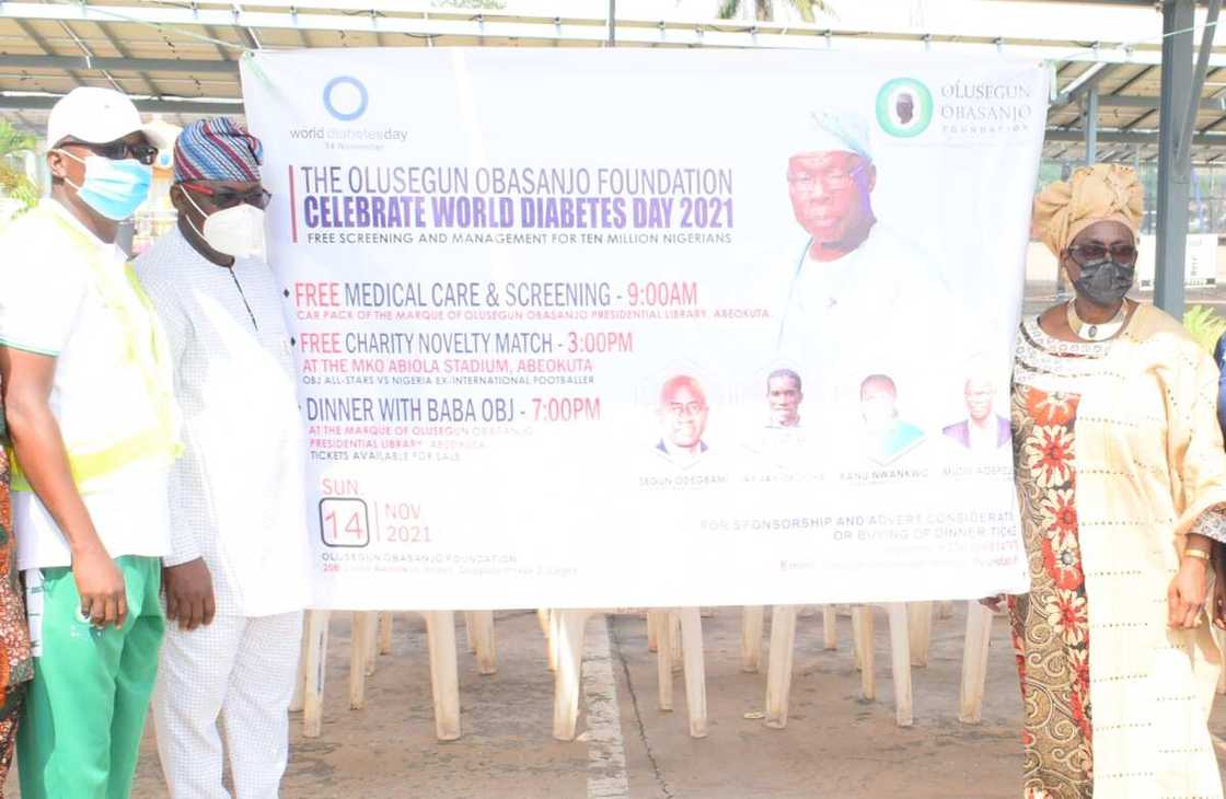 Olusegun Obasanjo Foundation Flags-Off Free Diabetes Screening for 10m Nigerians Olusegun Obasanjo Foundation Flags-Off Free Diabetes Screening for 10m Nigerians