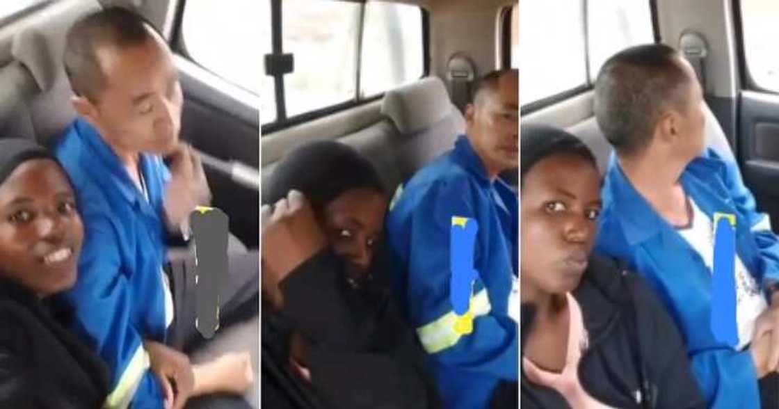 Chinese man rejects being filmed by lady Chinese man rejects being filmed by lady