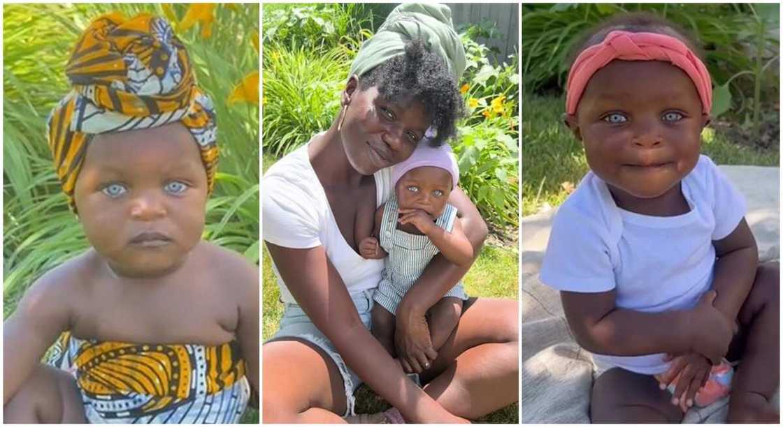 Pretty little girl with unique blue eyes. Pretty little girl with unique blue eyes.