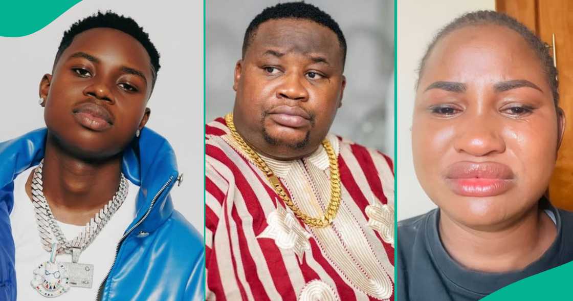 Cubana Chiefpriest speaks about alleged son with Kenya lady Helen Ati. Cubana Chiefpriest speaks about alleged son with Kenya lady Helen Ati.