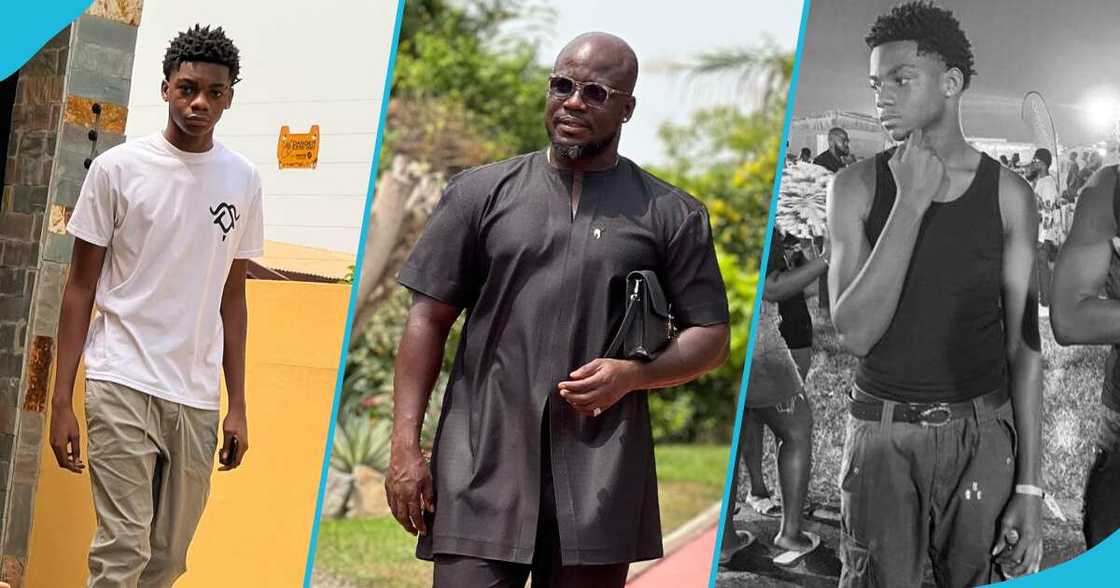 Stephen Appiah Appiah's Son Looks Tall And Grown Up With Well-Built Muscles In Birthday Photos Stephen Appiah Appiah's Son Looks Tall And Grown Up With Well-Built Muscles In Birthday Photos