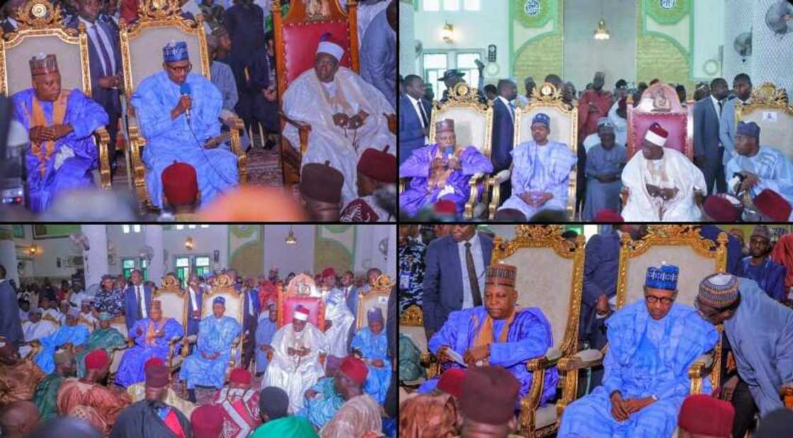 Buhari ya halarci biki a jihar Borno Buhari ya halarci biki a jihar Borno