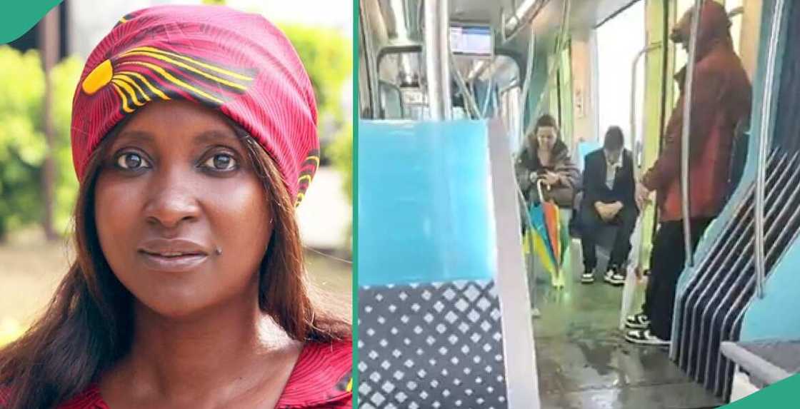 Nigerian lady stunned to find train free in Luxembourg, enters it Nigerian lady stunned to find train free in Luxembourg, enters it