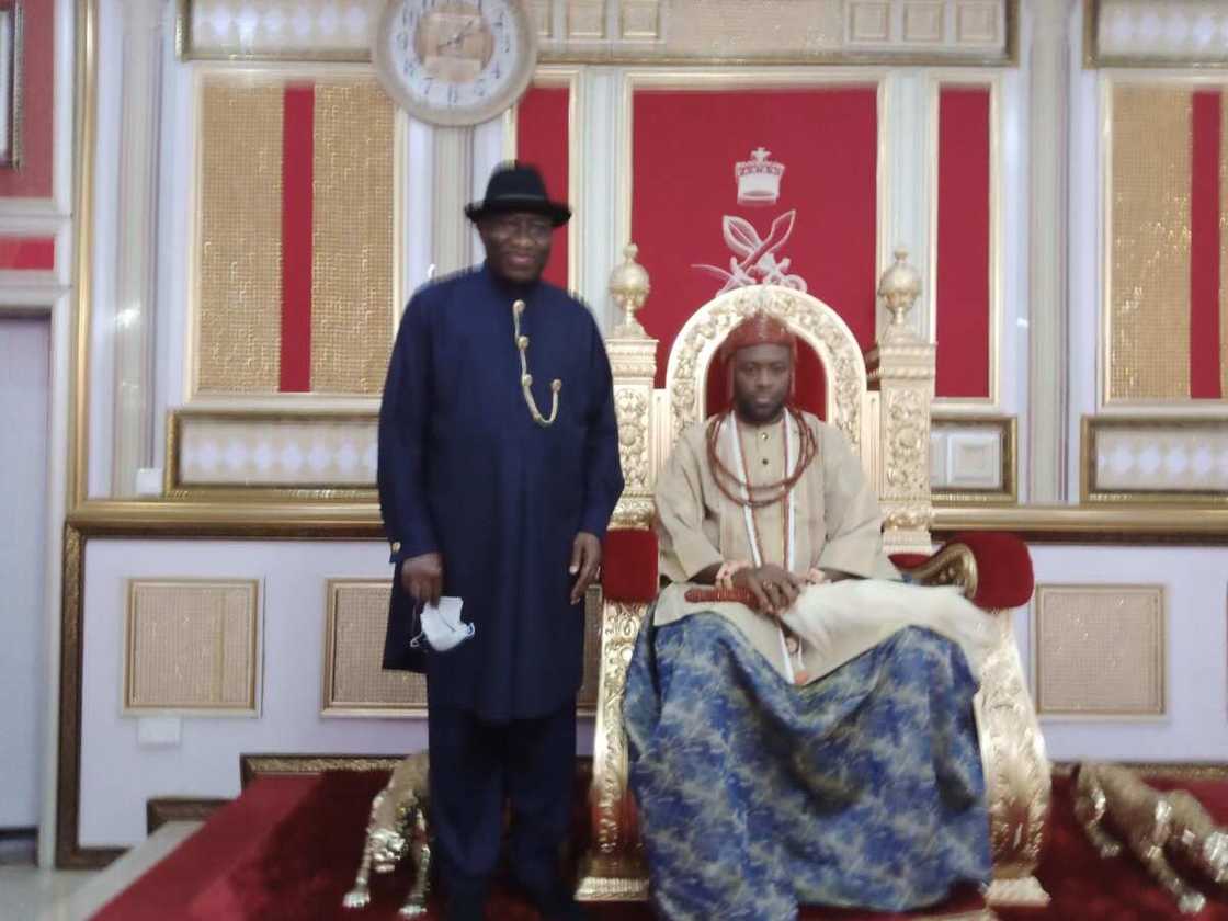 GEJ and Olu of Warri GEJ and Olu of Warri