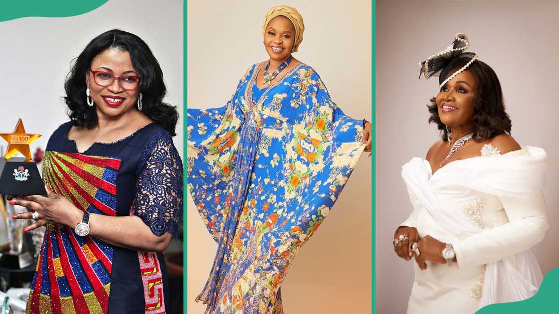 Folorunso Alakija, Hajia Bola Shagaya, and Dr. Stella Okoli