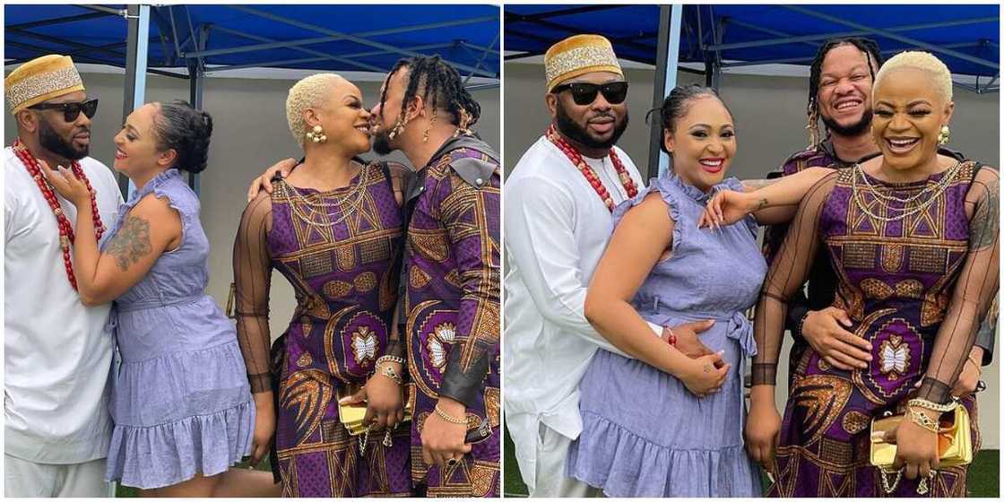 Uche Ogbodo and Rosy Meurer, Churchill Olakunle