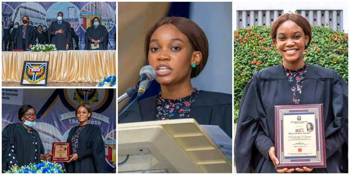 Nigerian Lady Breaks University of Ibadan Record, Becomes Youngest Ever Matriculation Speaker Nigerian Lady Breaks University of Ibadan Record, Becomes Youngest Ever Matriculation Speaker