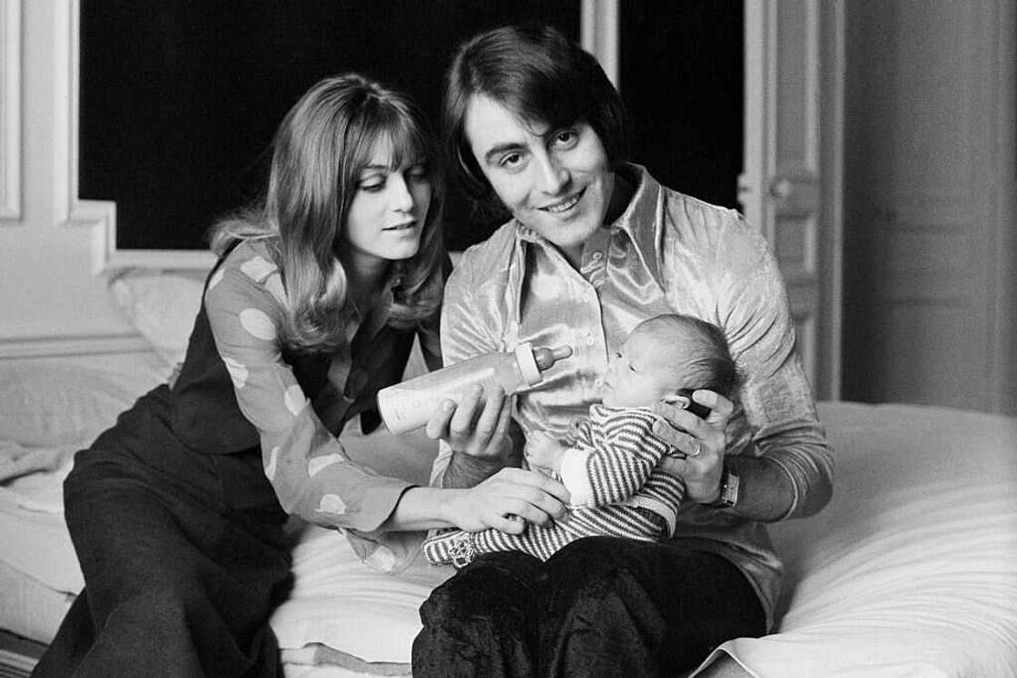 Michel Delpech et sa famille Michel Delpech et sa famille