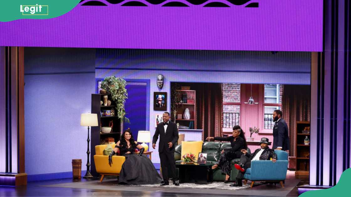 Tisha Campbell-Martin, Martin Lawrence, Tichina Arnold, Carl Anthony Payne II and Anthony Anderson Tisha Campbell-Martin, Martin Lawrence, Tichina Arnold, Carl Anthony Payne II and Anthony Anderson
