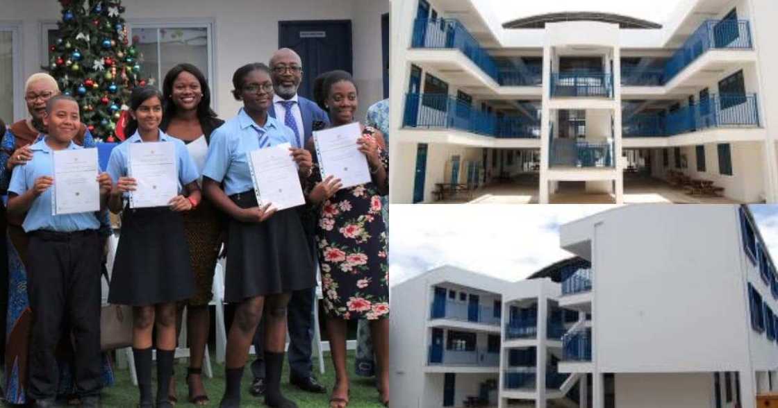 School in Accra where students pay N1.4 million as admission fee generates reaction, goes viral