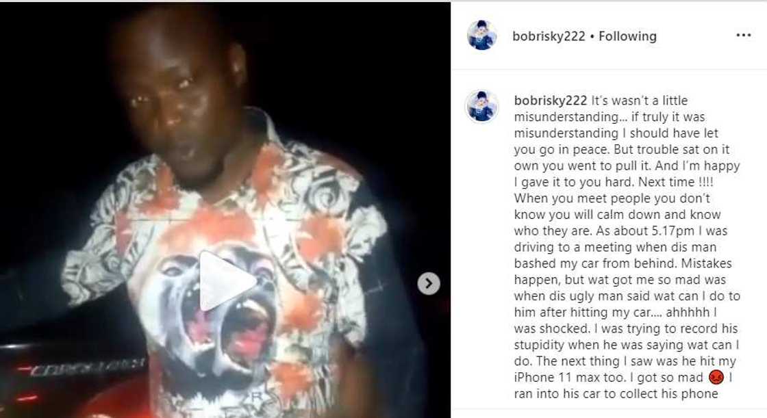 Bobrisky blows hot at man who bashed his 2019 Range Rover and Iphone Bobrisky blows hot at man who bashed his 2019 Range Rover and Iphone