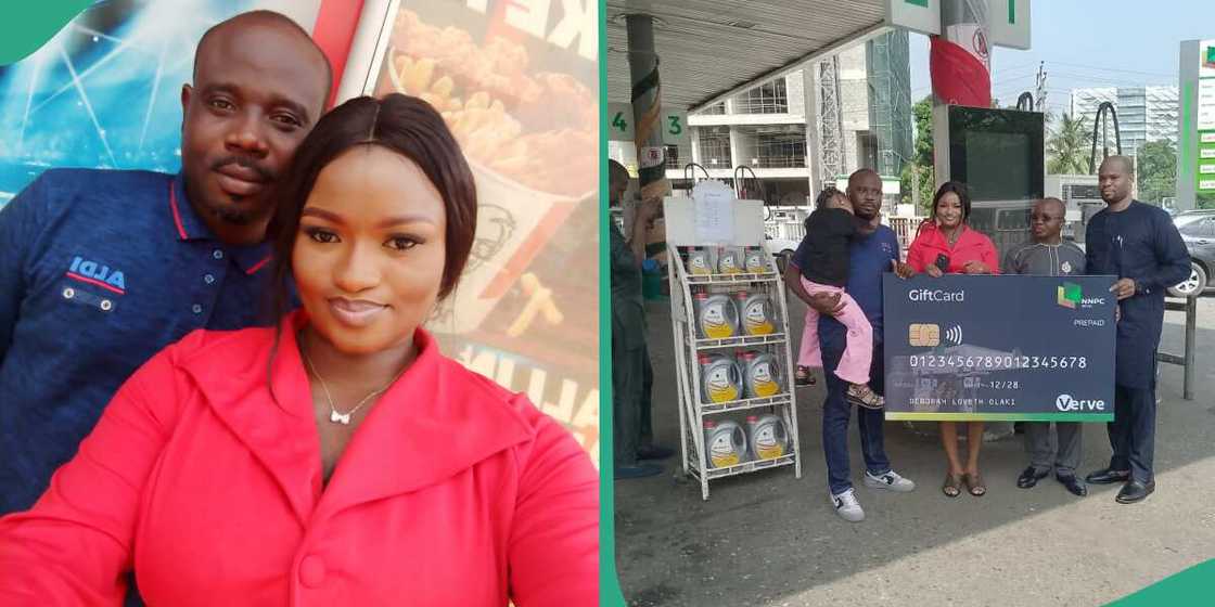 Details emerge as Mummy Zee and her husband storm NNPCL station to redeem their voucher Details emerge as Mummy Zee and her husband storm NNPCL station to redeem their voucher