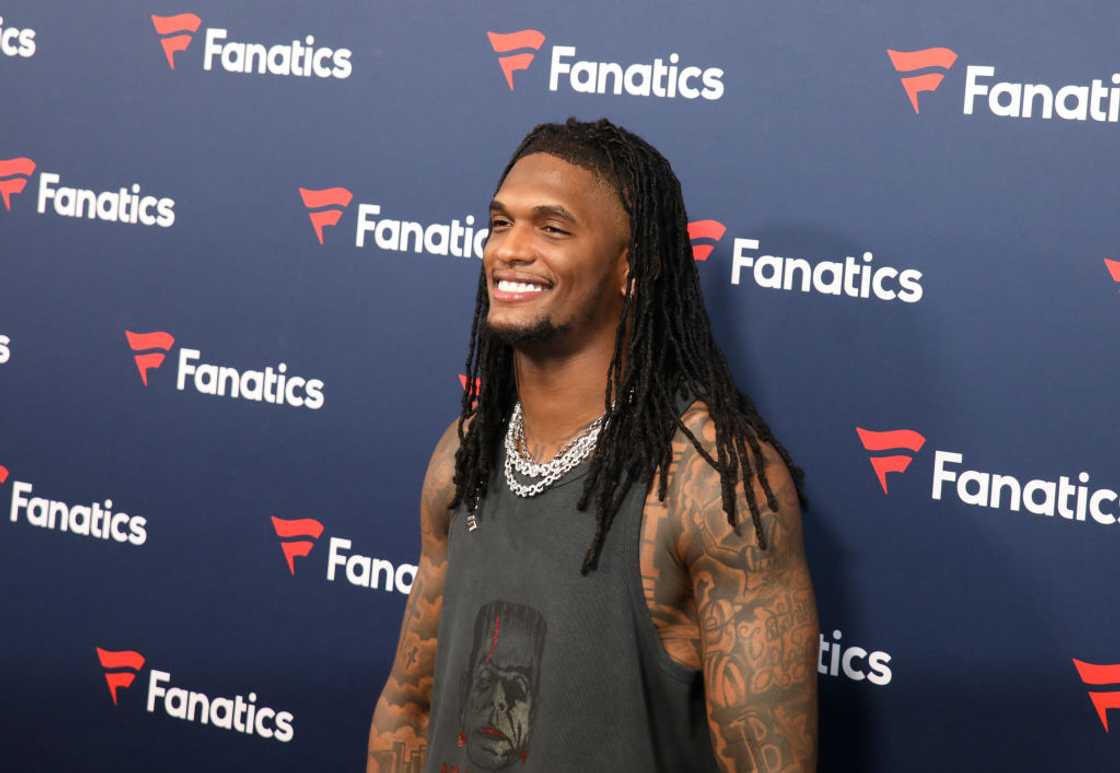 CeeDee Lamb in New Orleans, Louisiana. CeeDee Lamb in New Orleans, Louisiana.