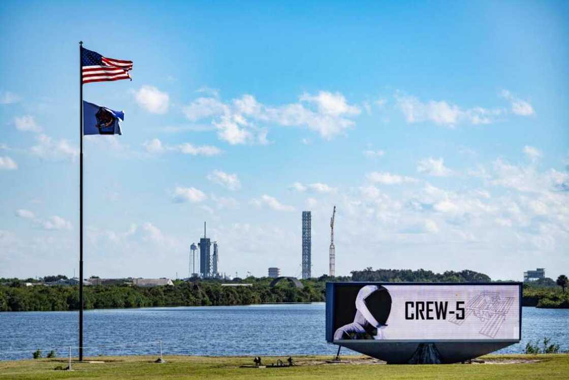 Blast-off for the SpaceX Crew5 mission is set for noon from the Kennedy Space Center, with the weather forecast so far promising