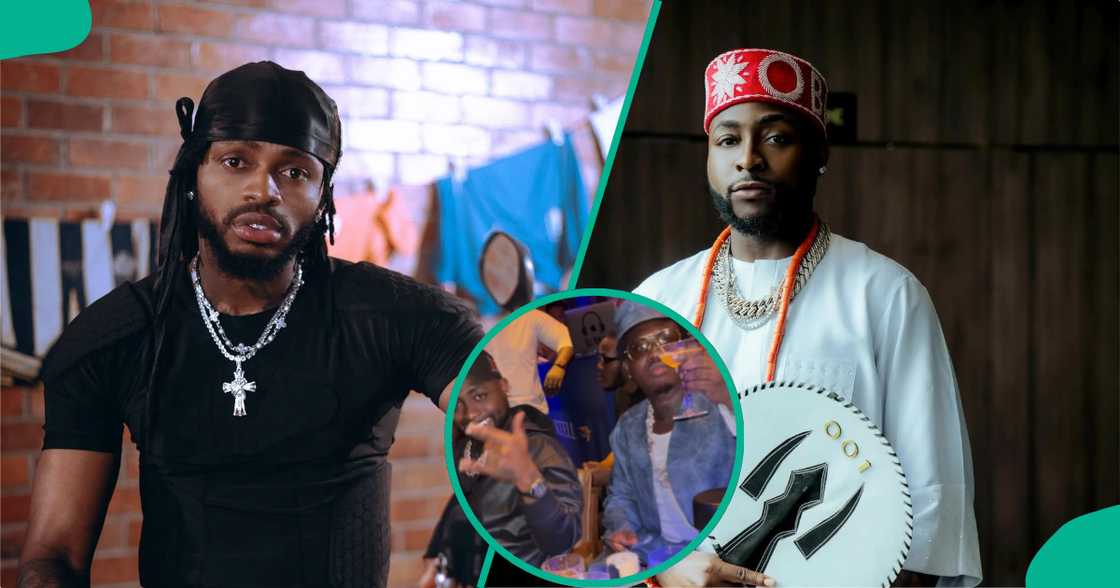 Davdio was captured chilling with other global African music stars in Paris, in a video shared by Cubana Chiefpriest. Davdio was captured chilling with other global African music stars in Paris, in a video shared by Cubana Chiefpriest.